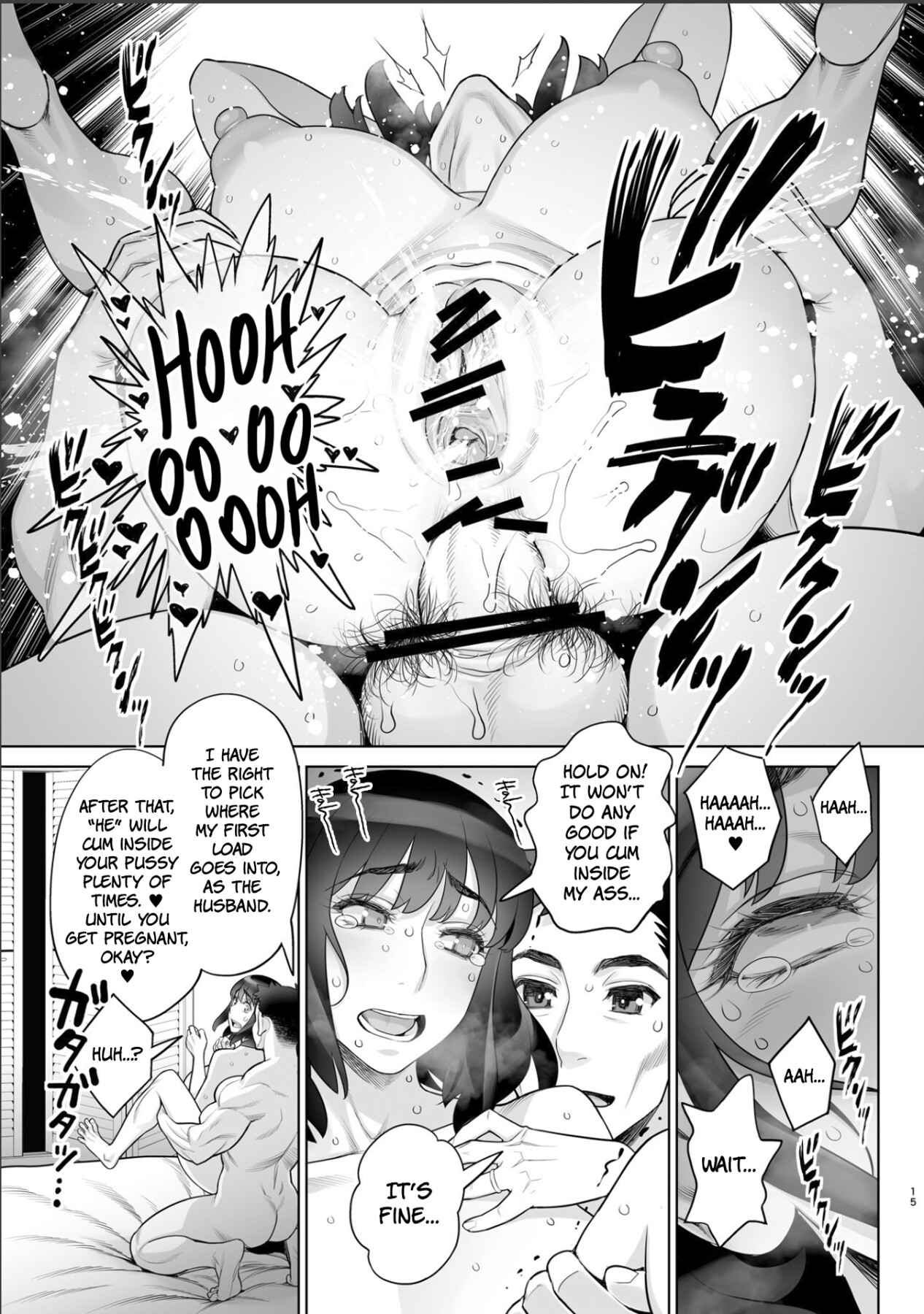 Hentai Manga Comic-Beautiful Wife Makimura Yukari Series 7 - Hot, Steamy, Baby-Making Sex With Her Son's Classmate!-Read-13